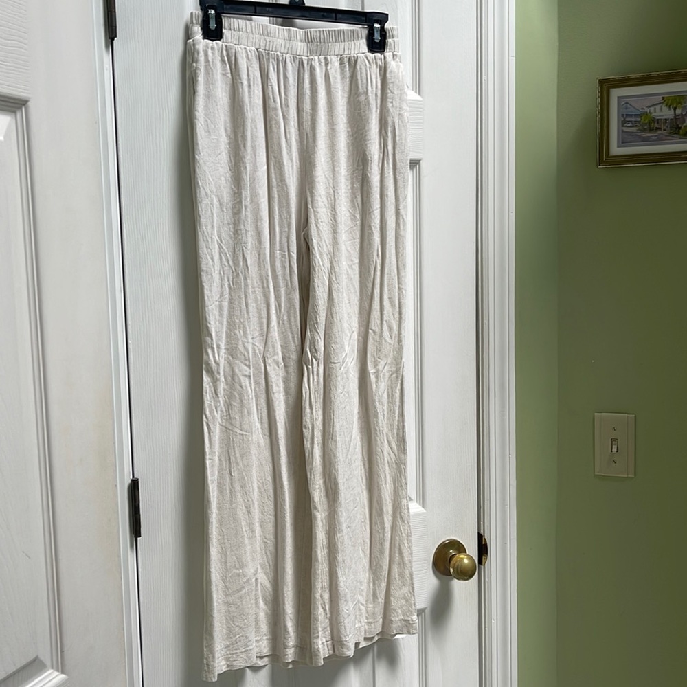 Blush boutique rayon/linen pants